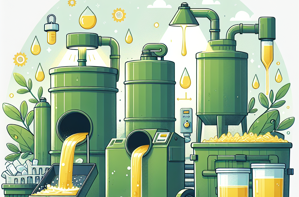 Proceso Eficiente de Reciclaje de Aceite para Biodiesel Sostenible