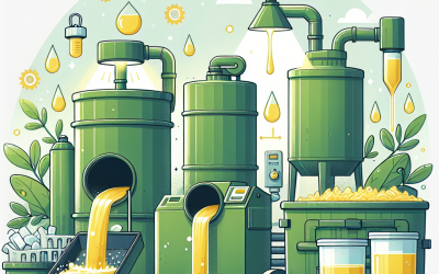 Proceso Eficiente de Reciclaje de Aceite para Biodiesel Sostenible